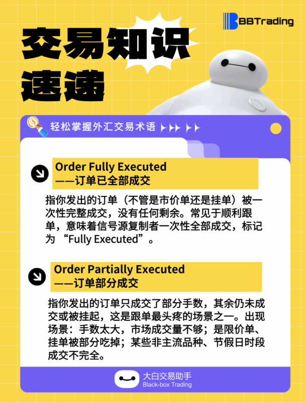 大白外汇英语交易术语——每日学习（25.07.02）-BBTrading