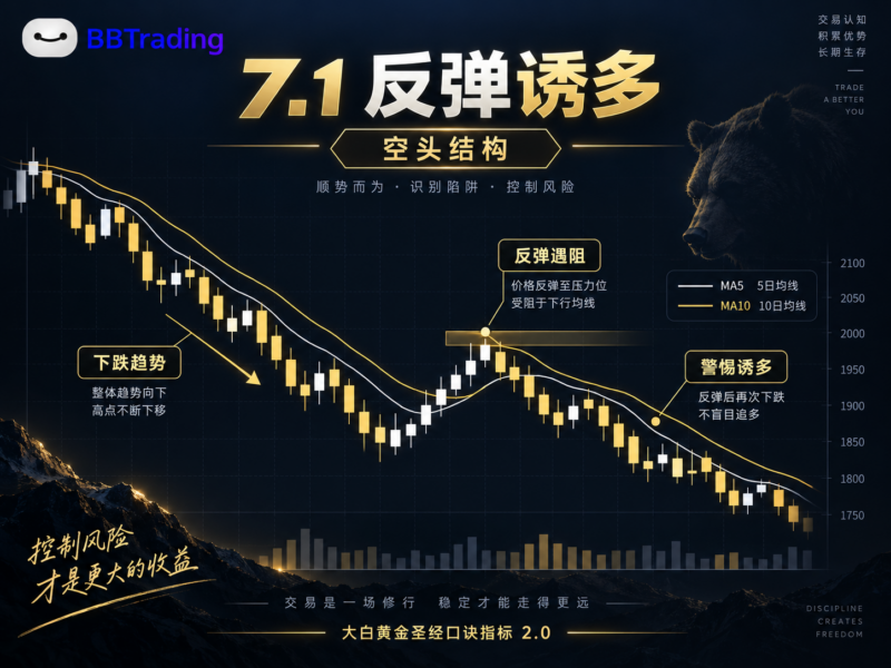 2.黄金圣经2.0来了：同一段行情出现3条口诀，听谁的？量化交易程序 - 交易机器人 | 助力投资交易更好成功BBTrading
