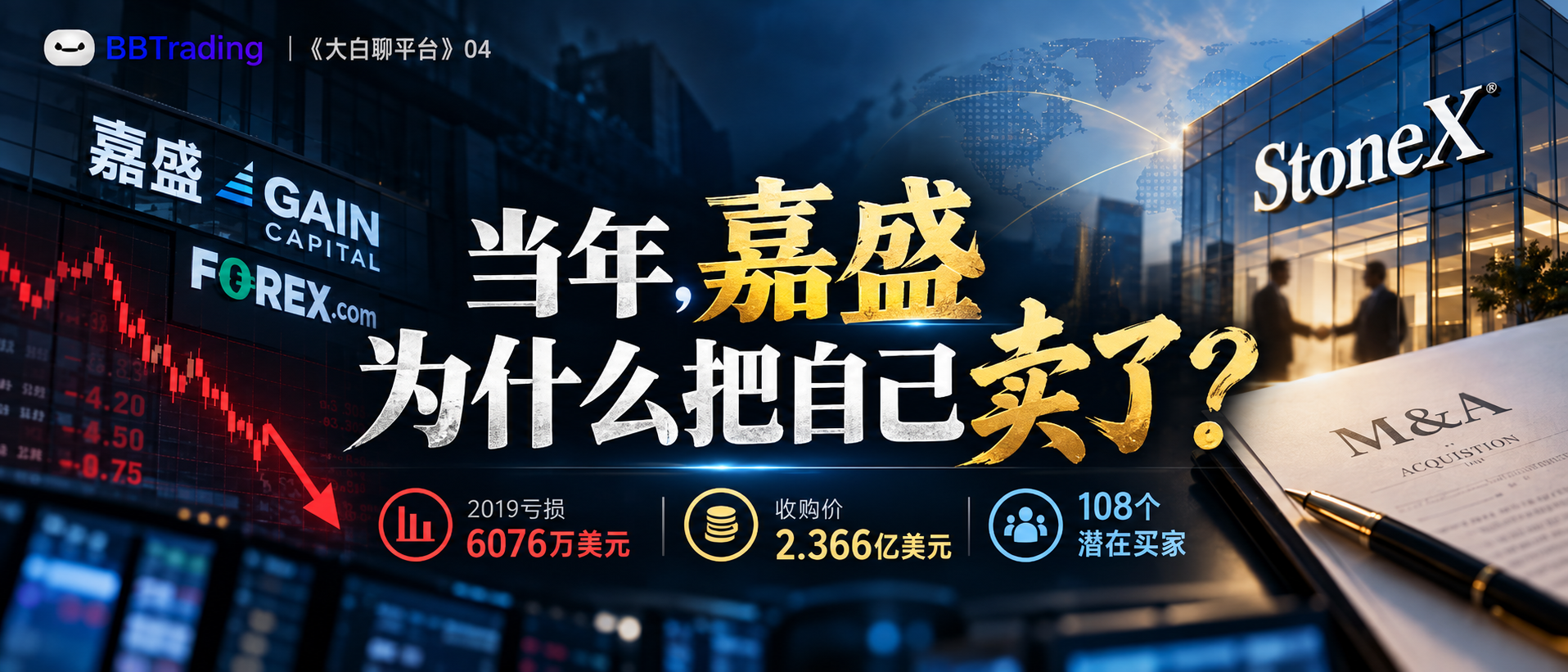 当年，嘉盛为什么把自己卖了？量化交易程序 - 交易机器人 | 助力投资交易更好成功BBTrading