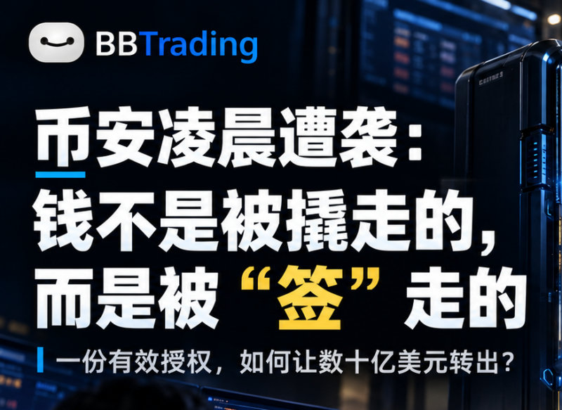 币安凌晨遭袭：钱不是被撬走的，而是被“签”走的量化交易程序 - 交易机器人 | 助力投资交易更好成功BBTrading